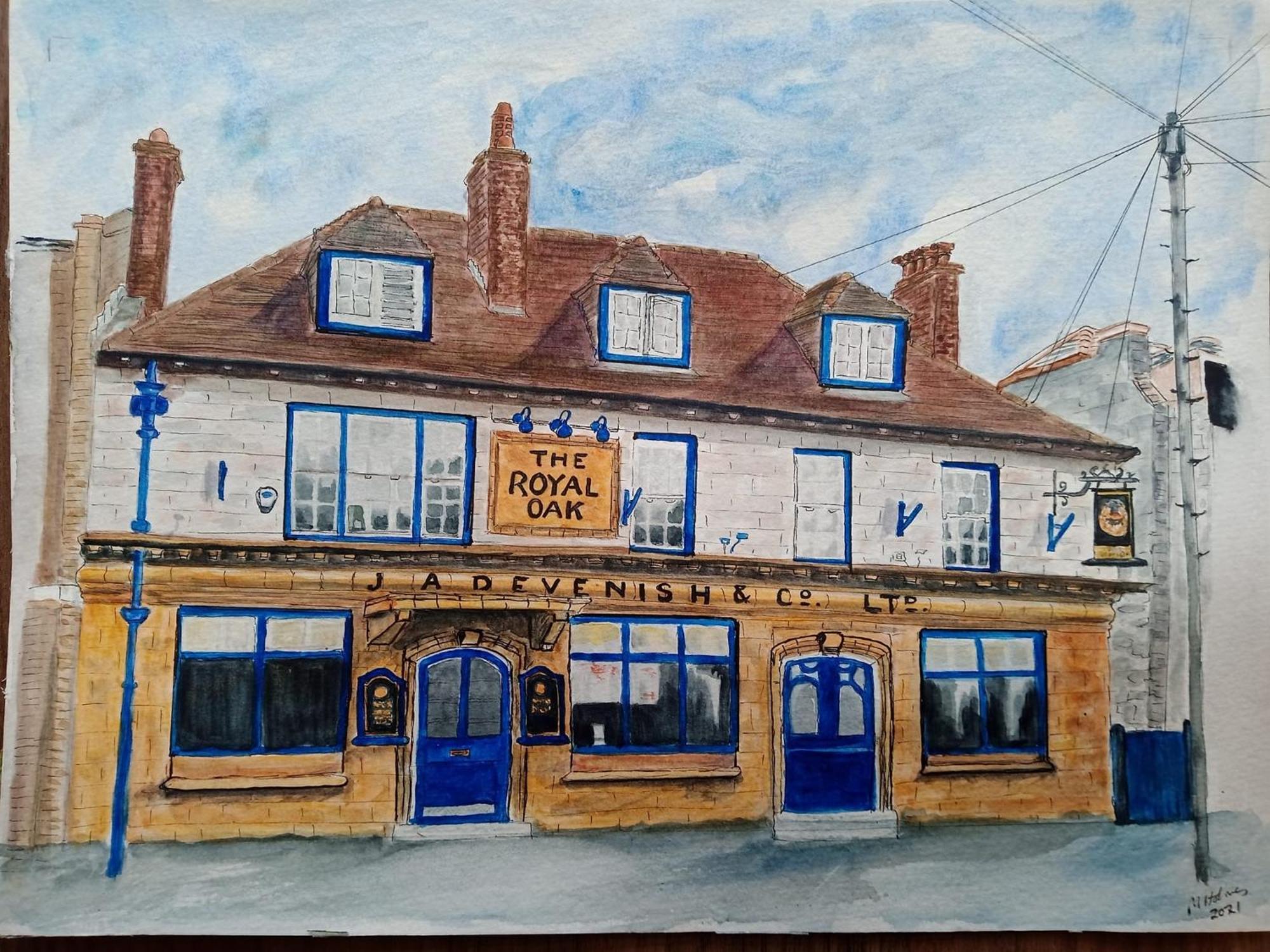 The Royal Oak Hotell Weymouth Eksteriør bilde